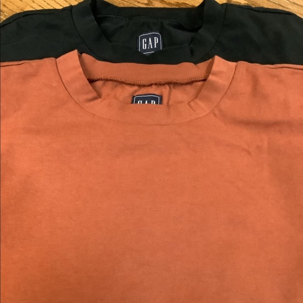 BLACK AND ORANGE GAP SLEEVELESS MATERNITY …